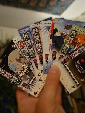 (9) Vintage Inuyasha Game Cards